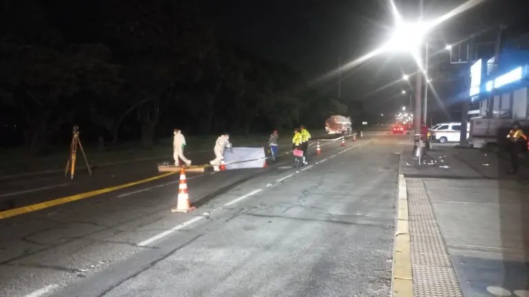 Así fue el accidente que dejó un peatón muerto en el norte de Bogotá