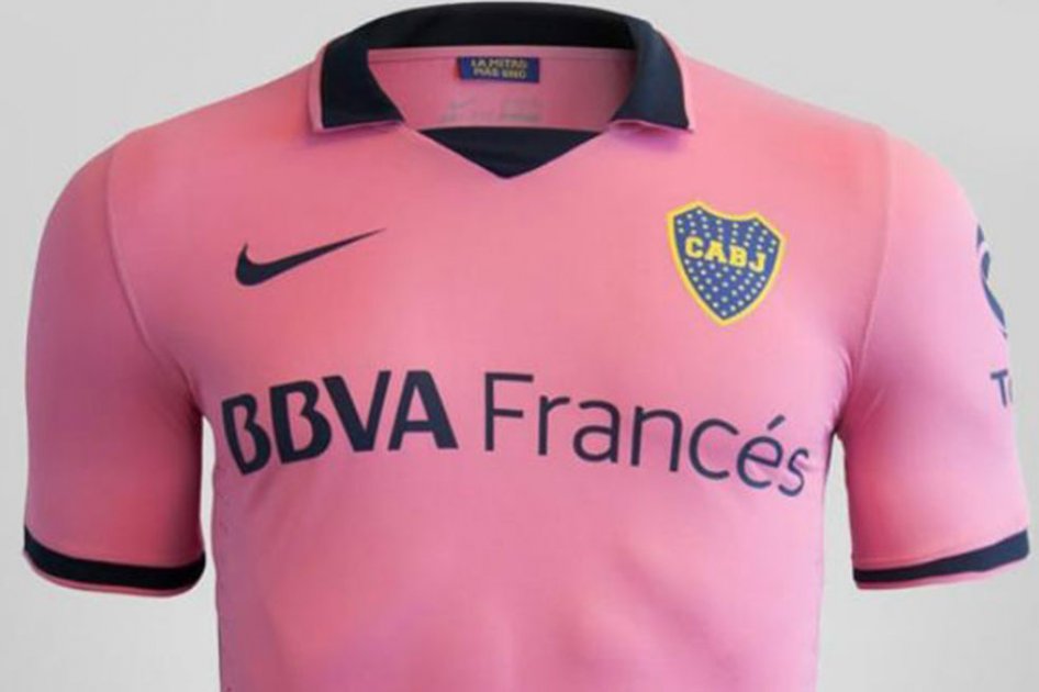 La AFA impidió a Boca Juniors estrenar su camiseta rosa