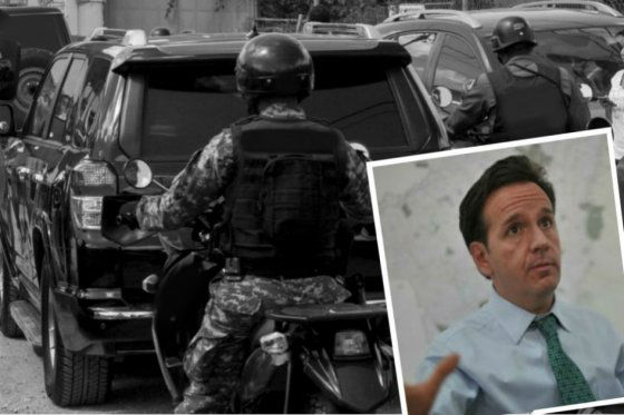 Fuerte reclamo del Secretario de Seguridad de Bogotá a escoltas de Luis Carlos Sarmiento