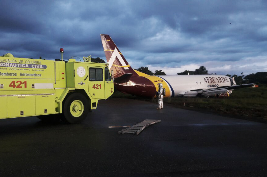 Cerrada pista de aeropuerto de Leticia por accidente de aeronave