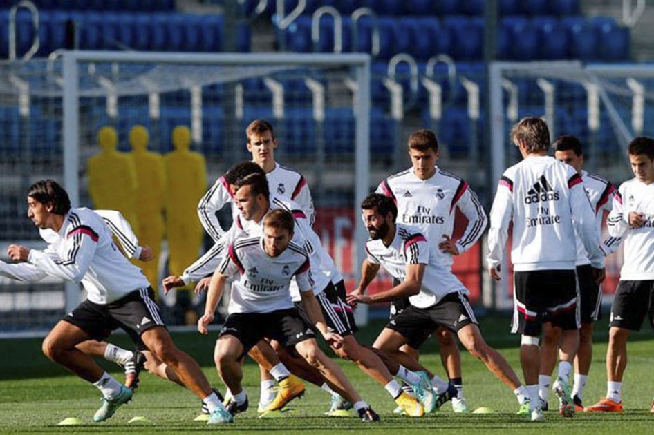 Juan José Narváez se entrenó con el equipo principal del Real Madrid