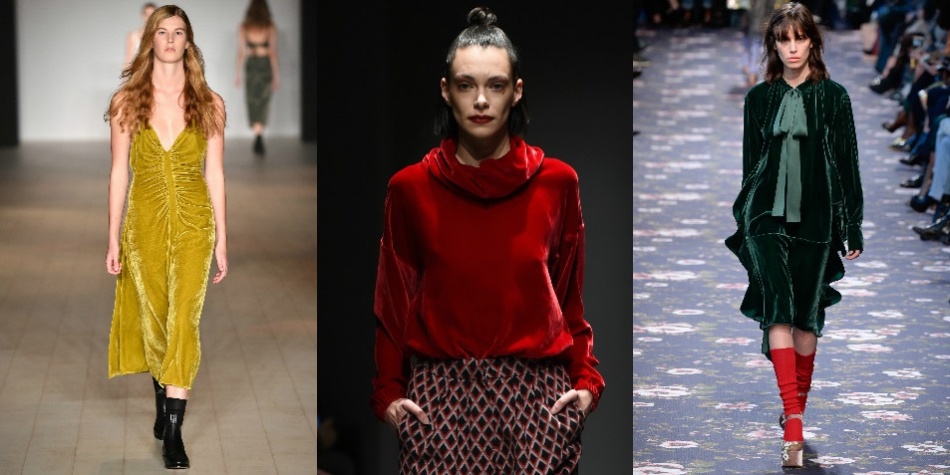 El terciopelo, una de las grandes tendencias en este 2016