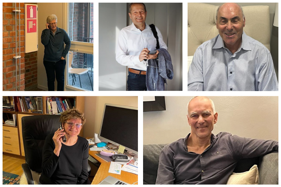 En fotos: así reaccionaron los ganadores de los Nobel al enterarse de la noticia