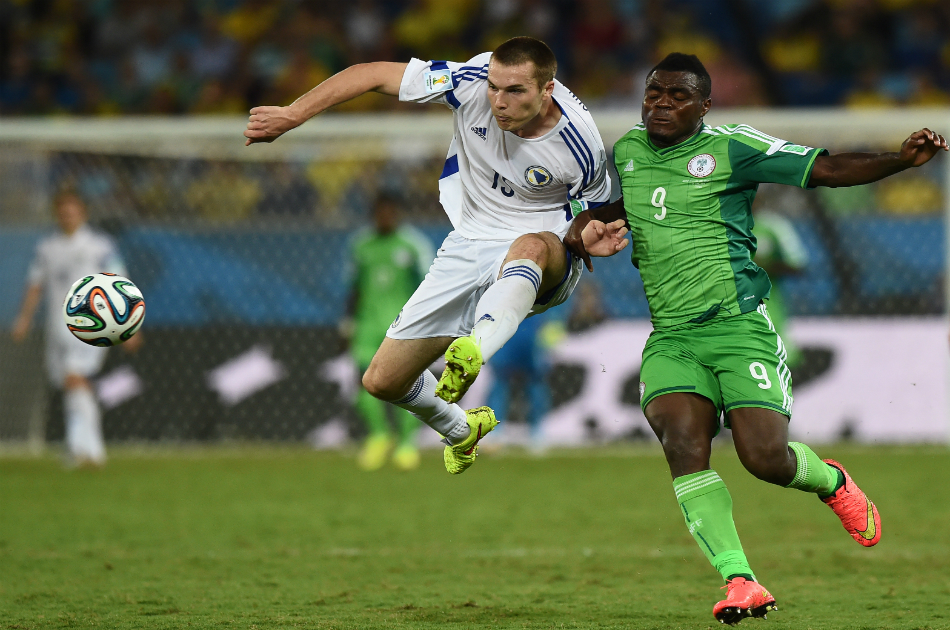 Nigeria venció por la mínima diferencia a Bosnia y Herzegovina