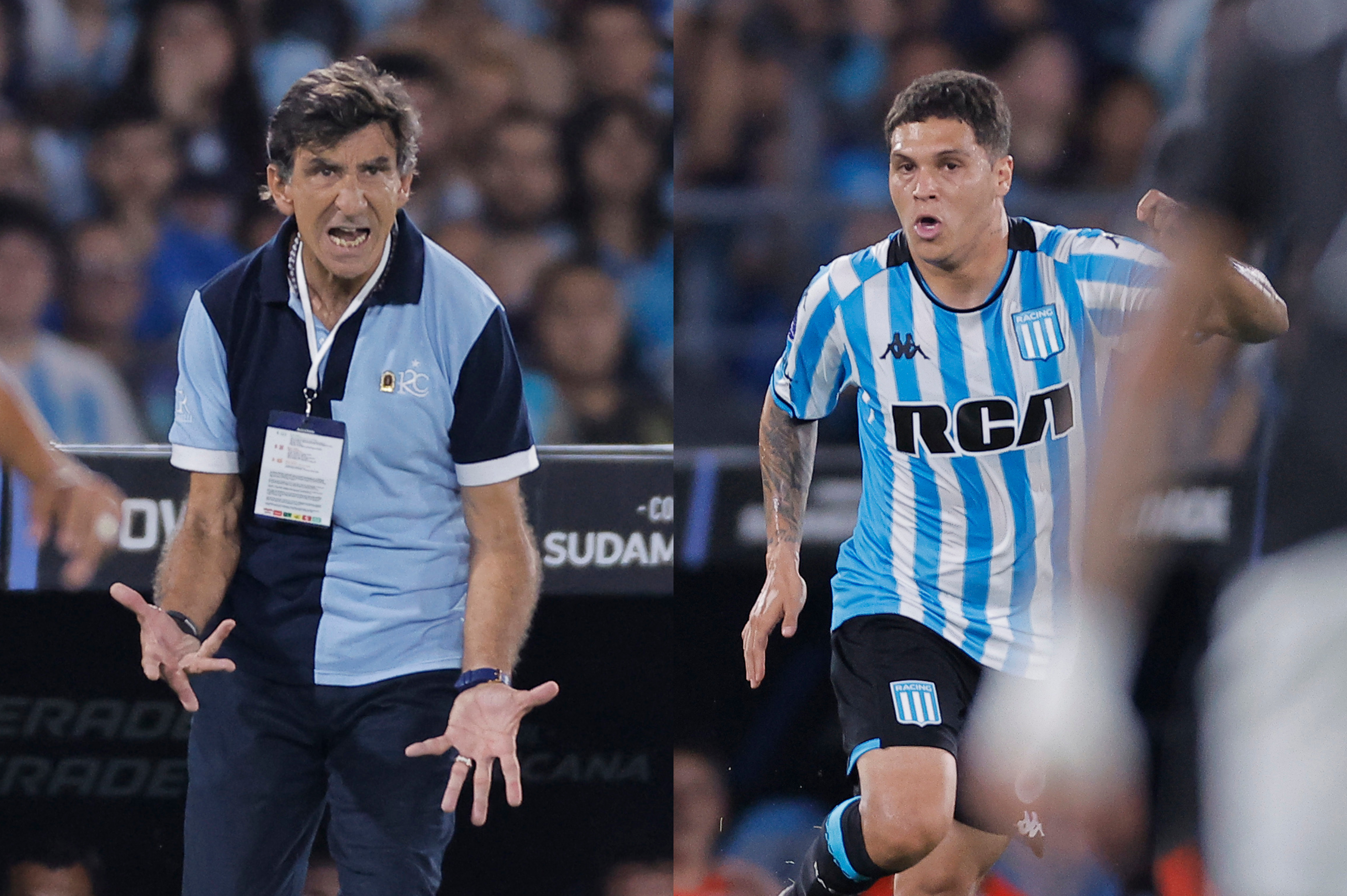 Gustavo Costas, entrenador de Racing, quiere cuidar a su figura Juan Fernando Quintero.