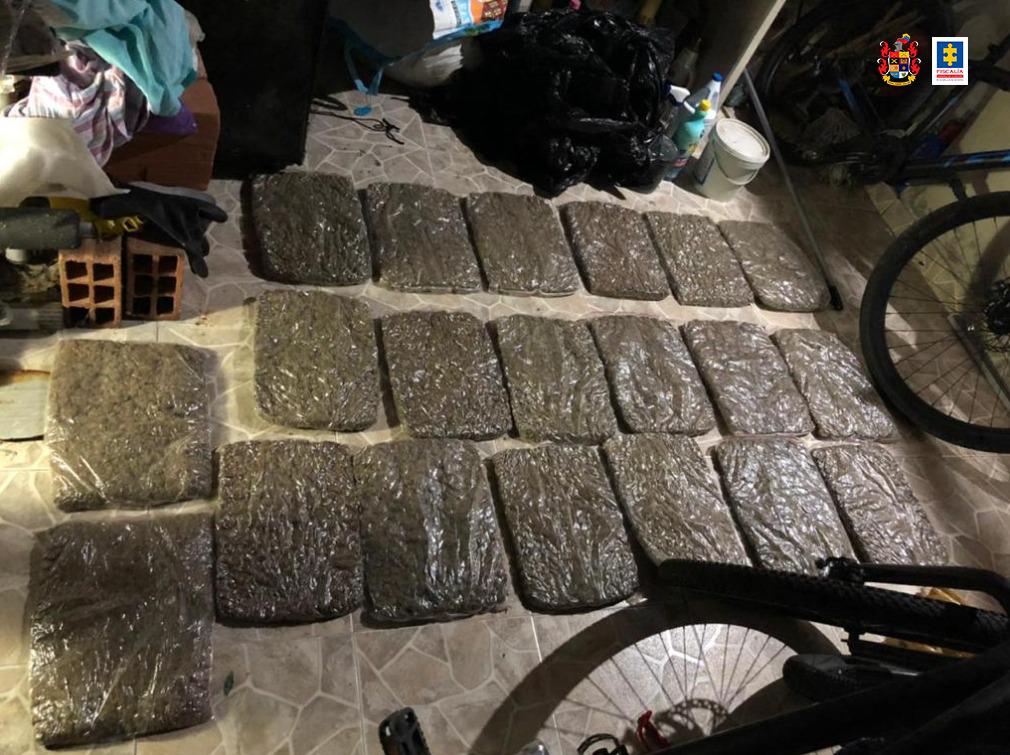 Drogas incautadas de la banda Los Judas