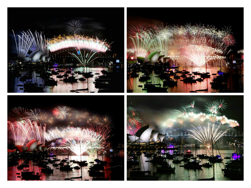 En el mundo ya celebran el Año Nuevo