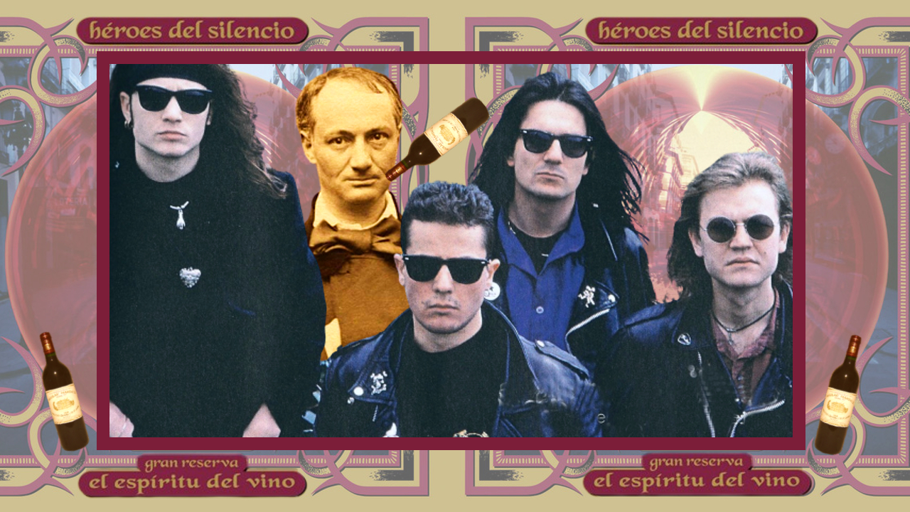 Baudelaire estuvo en un álbum de rock y usted no lo sabía