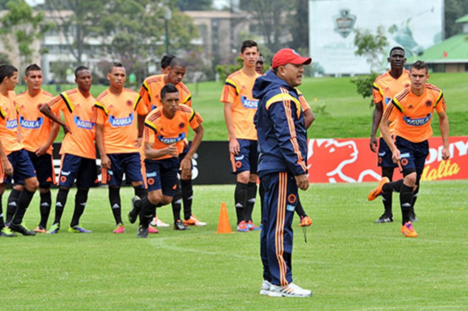 Selección Colombia sub-20 trabaja con 19 jugadores con la mira puesta en Toulon