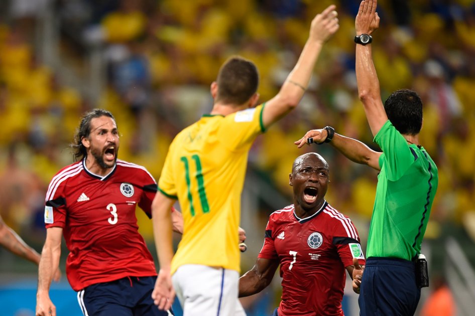 Yepes dice que su gol ante Brasil fue legítimo