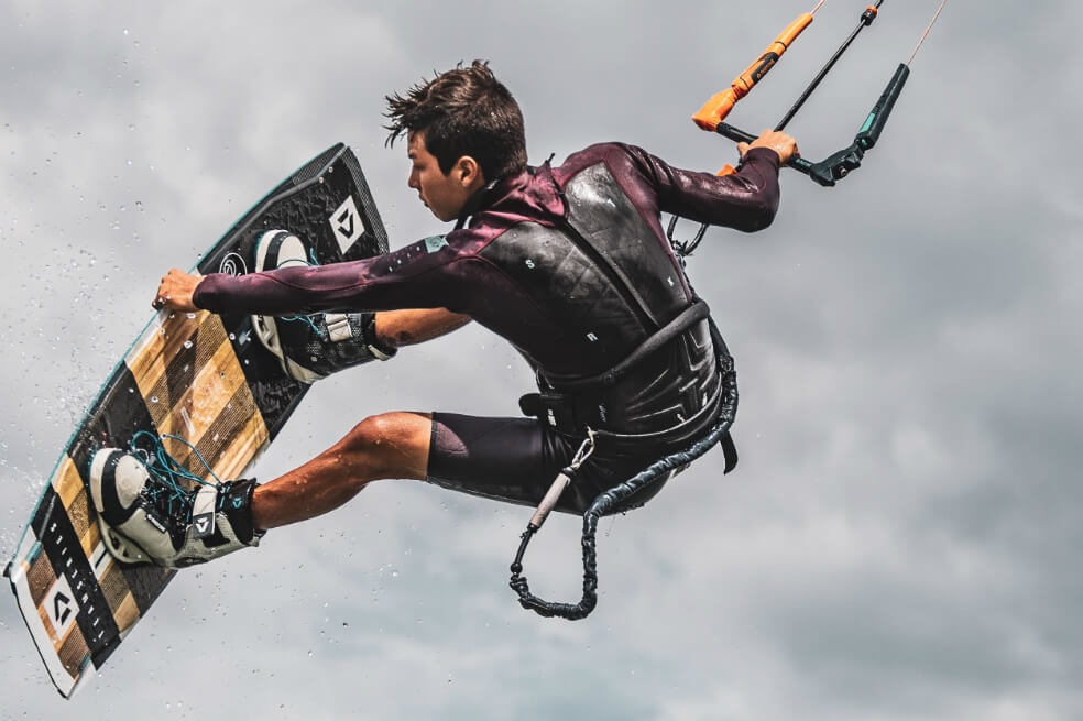 Valentín Rodríguez, la nueva figura del kitesurf