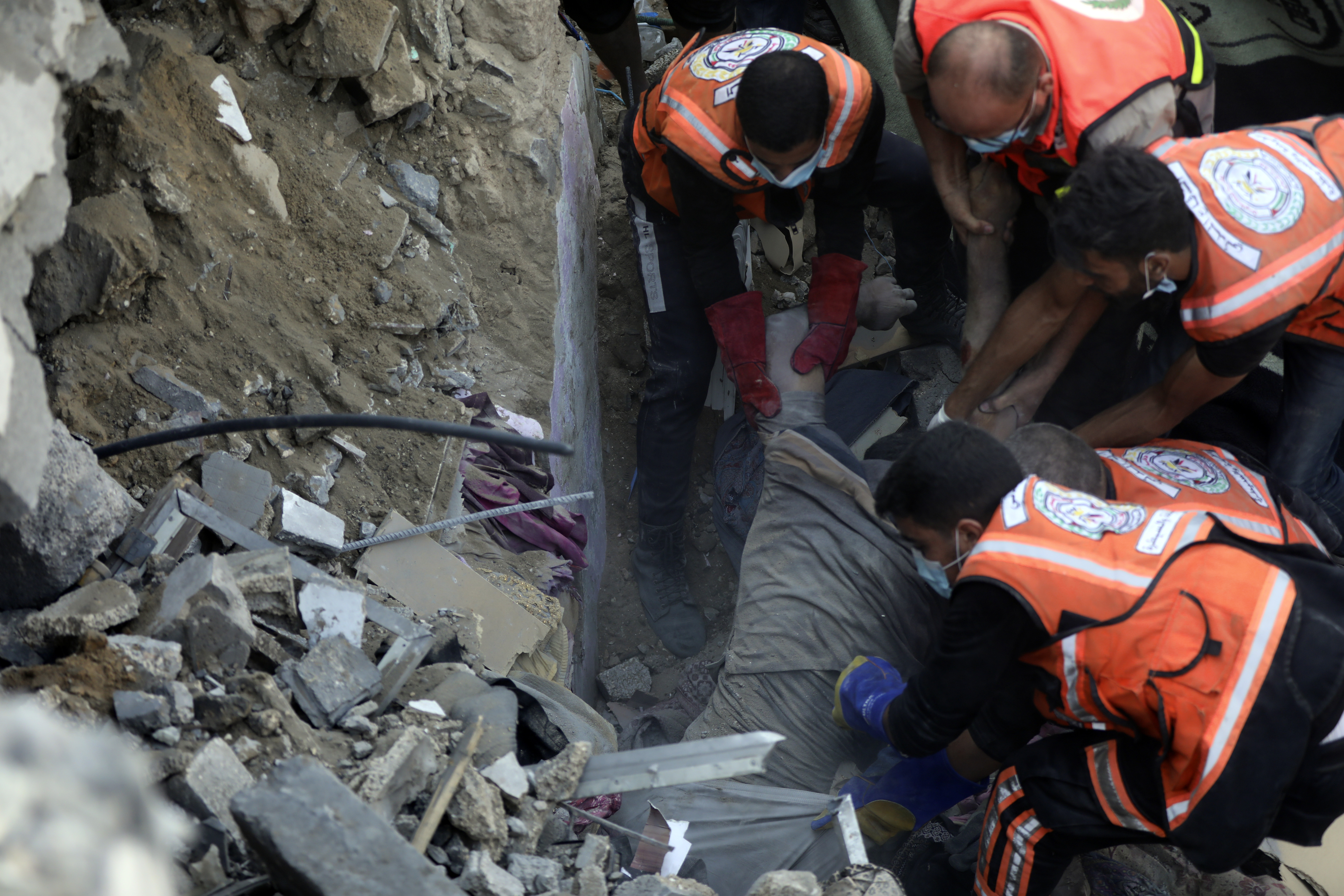 Bombardeo a campo de refugiados en Jabaliya