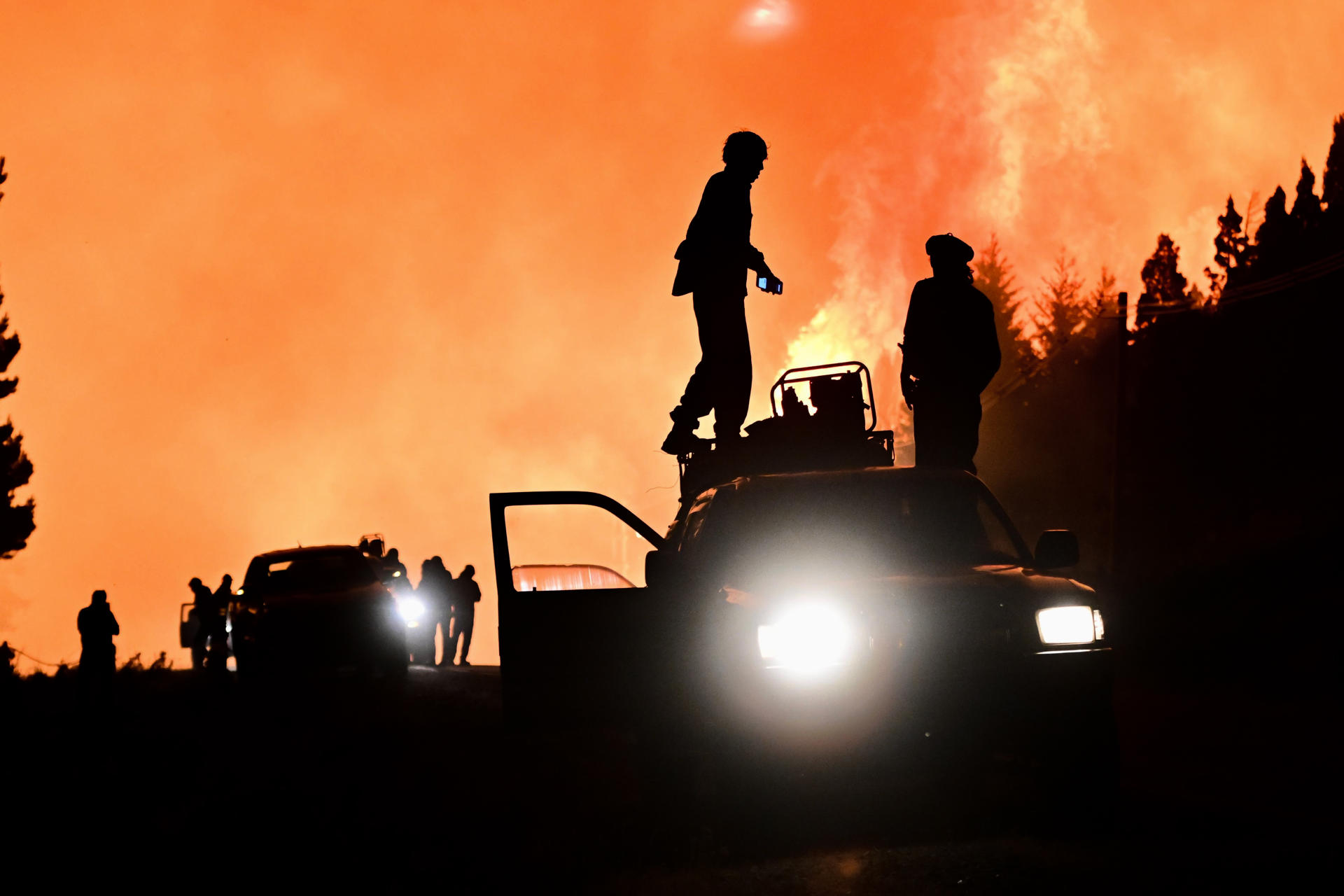 En imágenes: incendios consumen miles de hectáreas en la Patagonia argentina