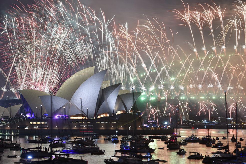 Las mejores fotos de los primeros días del 2019
