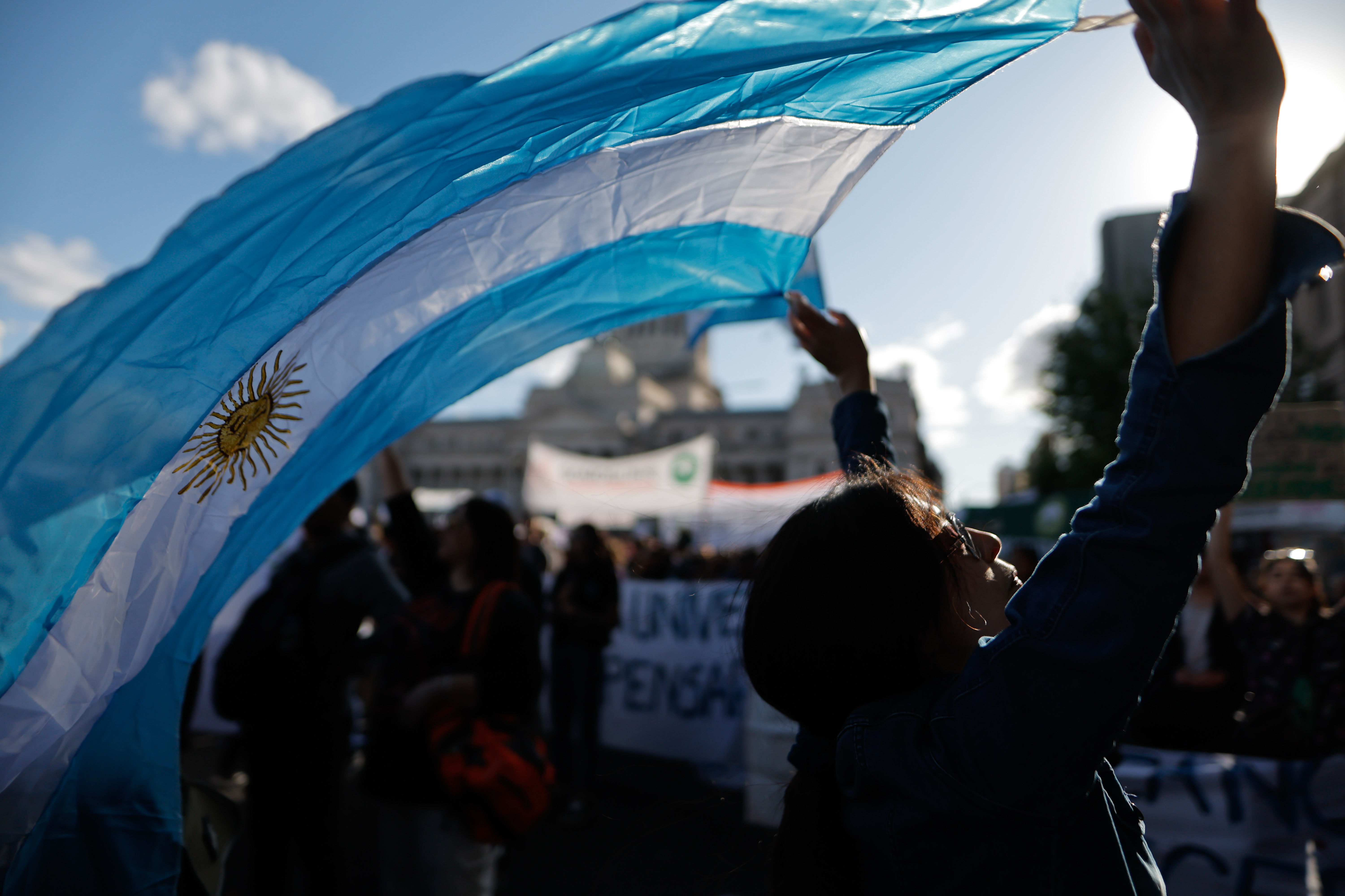 Marchas en Argentina en defensa de la universidad pública