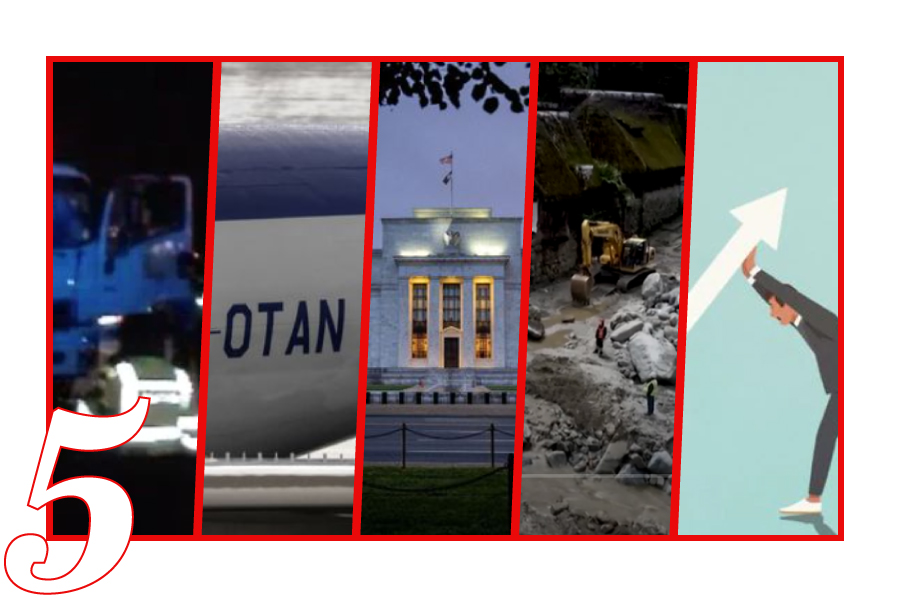 Las cinco noticias del día: tensión Rusia – EE.UU., tasas de interés y más