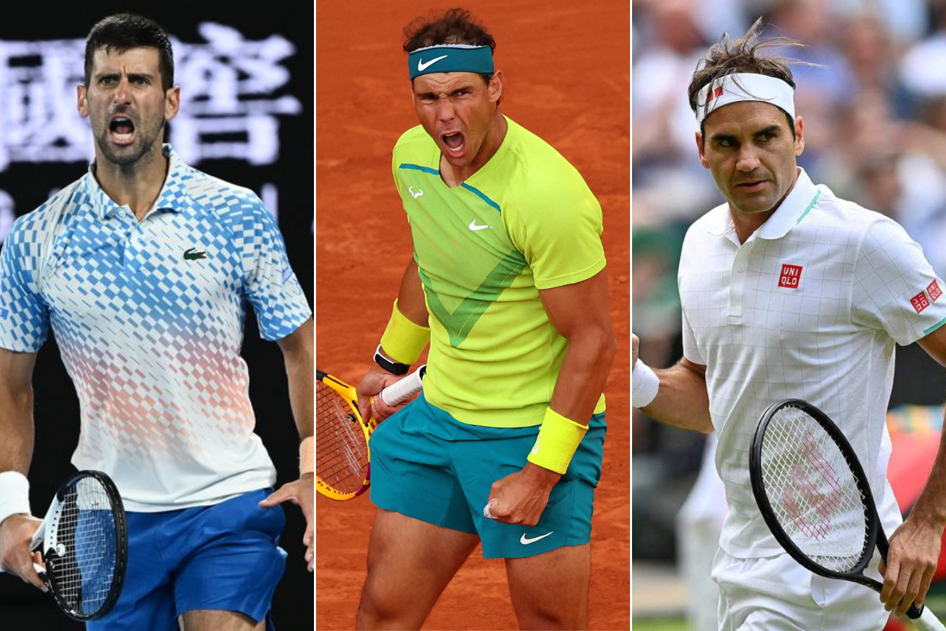 Djokovic vs. Nadal vs. Federer: el mejor del “Big 3”, según los números