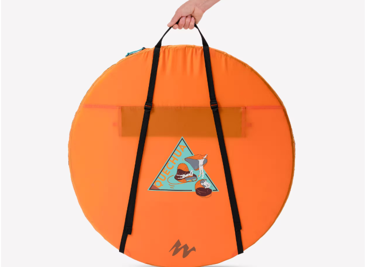 Forro para guardar la carpa