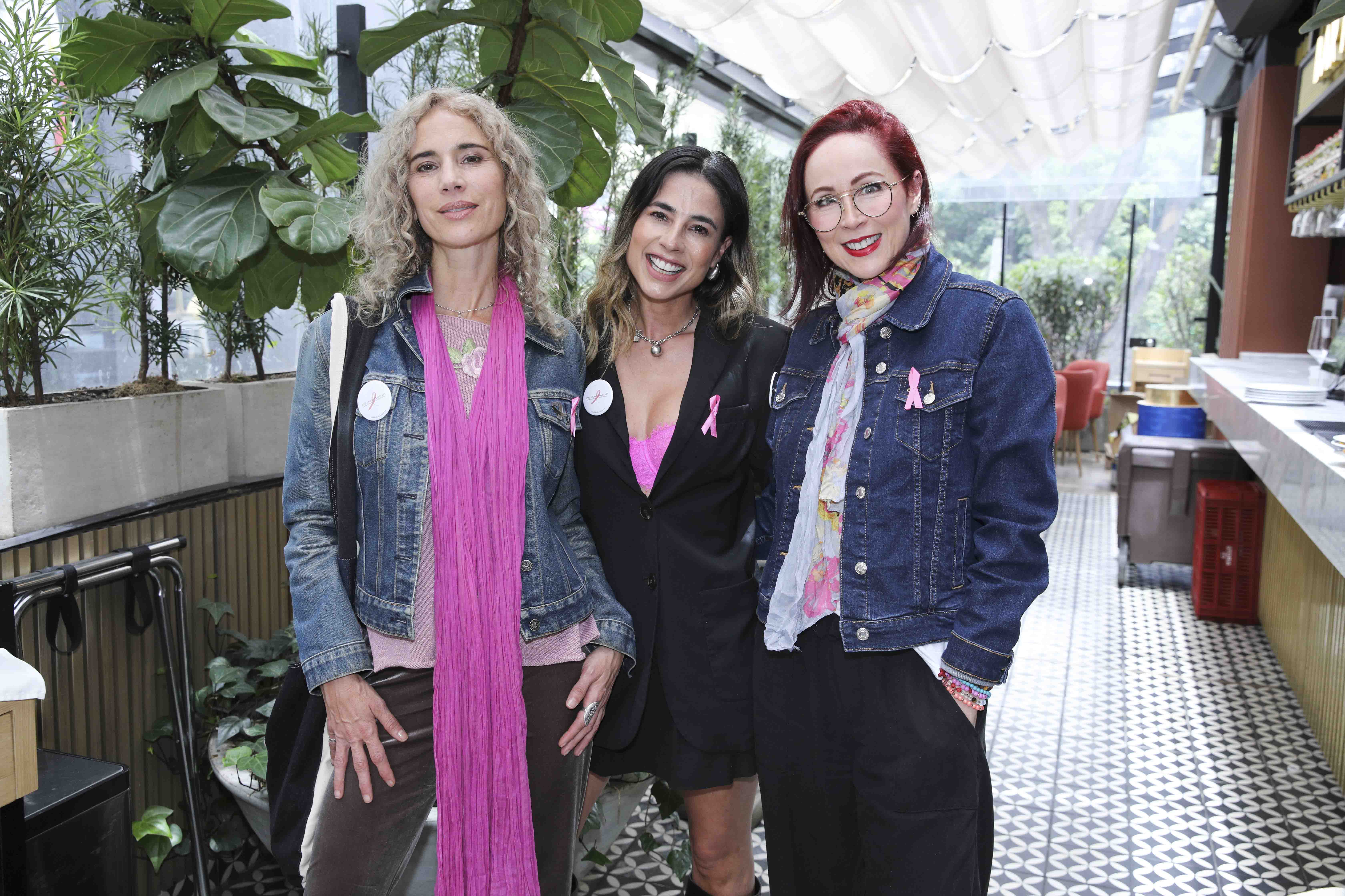 Tatiana Rentería, Carla Giraldo y Helga Díaz