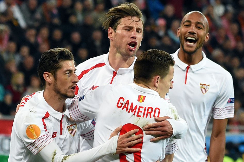 Sevilla sacó un valioso empate de Ucrania