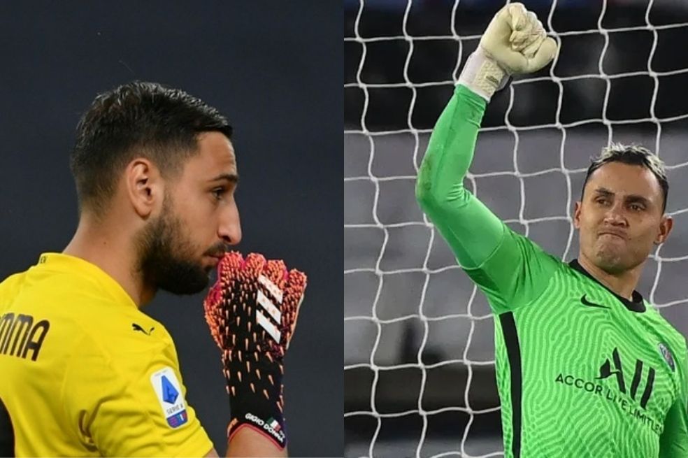Donnarumma y Keylor Navas, dos arqueros estelares para un solo puesto en el PSG