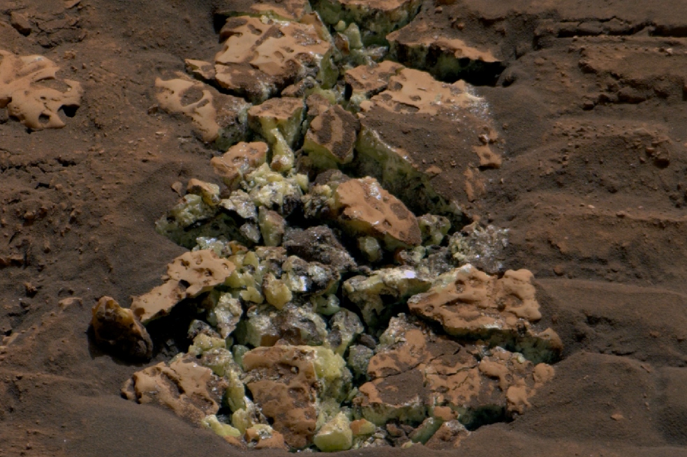 Mineral hallado por la NASA da nuevas pistas sobre el agua en Marte