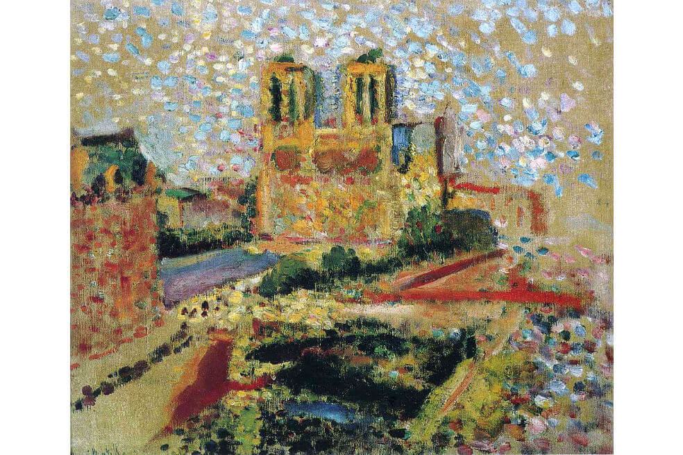 Las llamas en Notre Dame