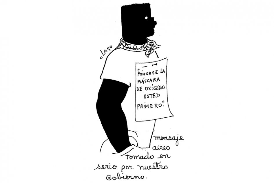 Máscara de oxígeno
