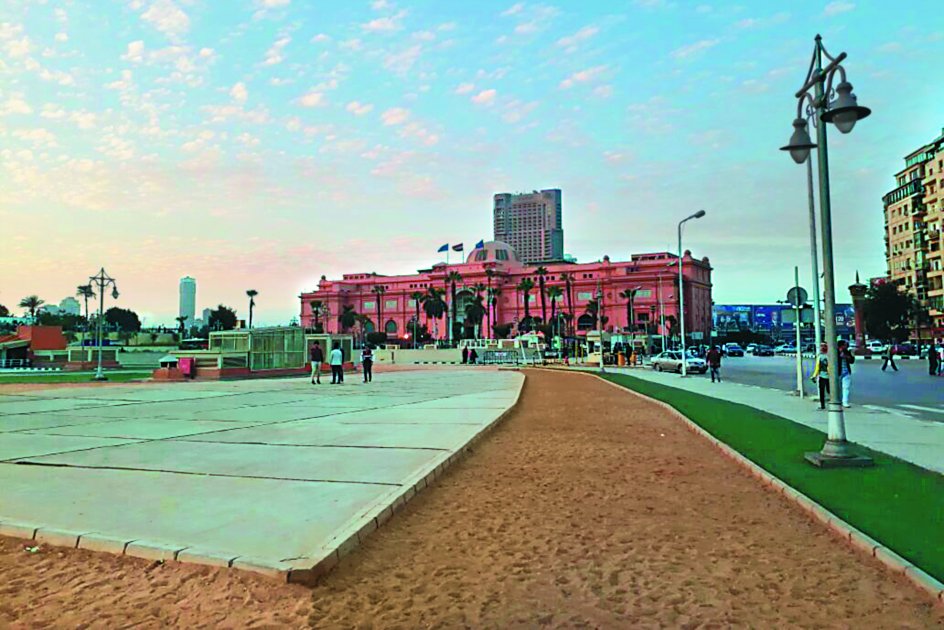 El Museo Egipcio, que contiene el legado de Tutankamón, visto desde la histórica Plaza Tahrir. Será remodelado con un jardín faraónico. / Foto: Nelson Fredy Padilla
