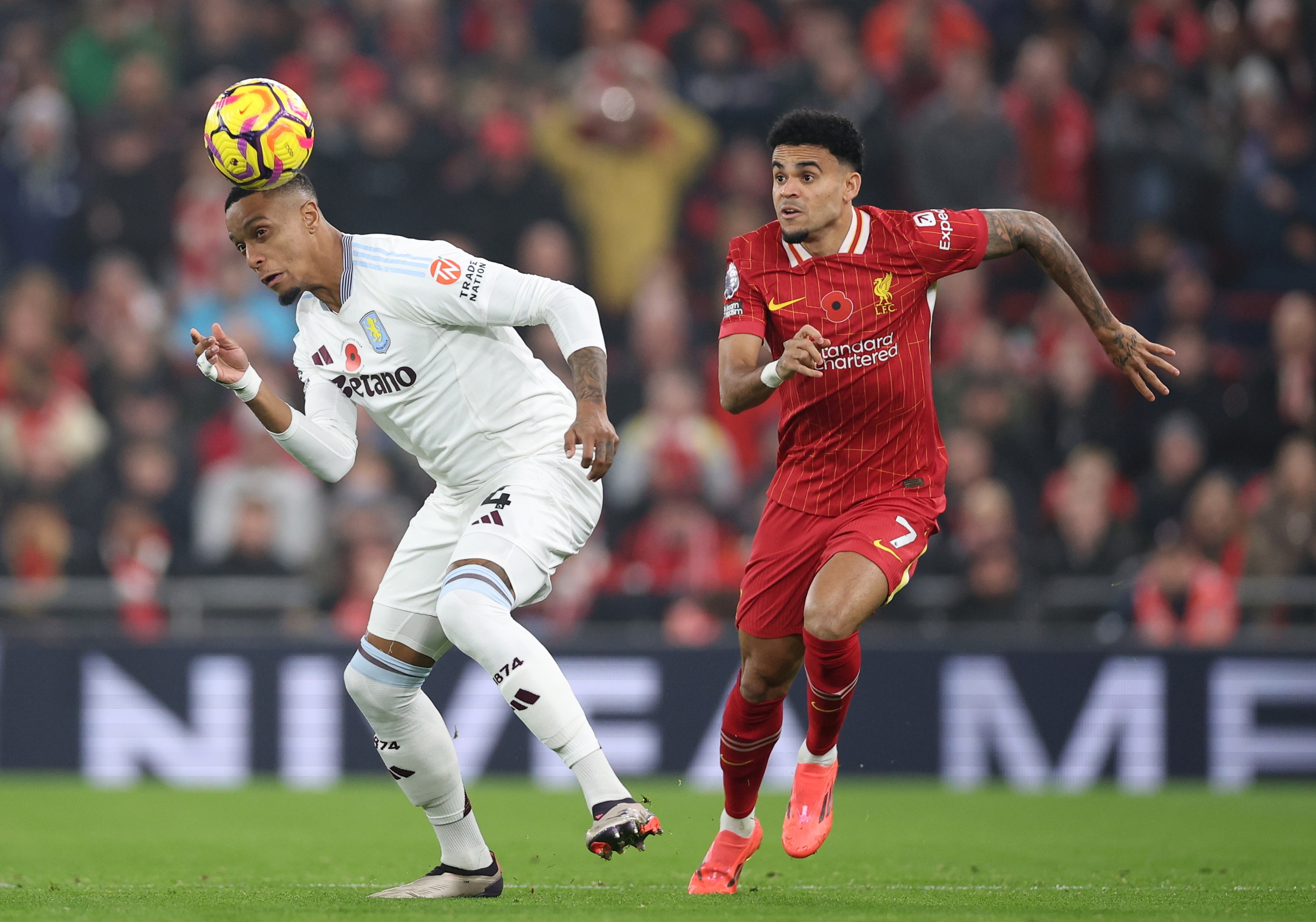 ¡Contragolpe letal! El Liverpool de Luis Díaz le ganó al Aston Villa de Jhon Durán