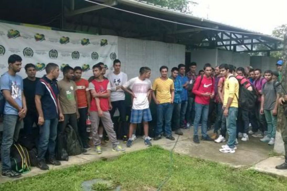 Capturan 35 inmigrantes en Belén de Bajirá en Antioquia