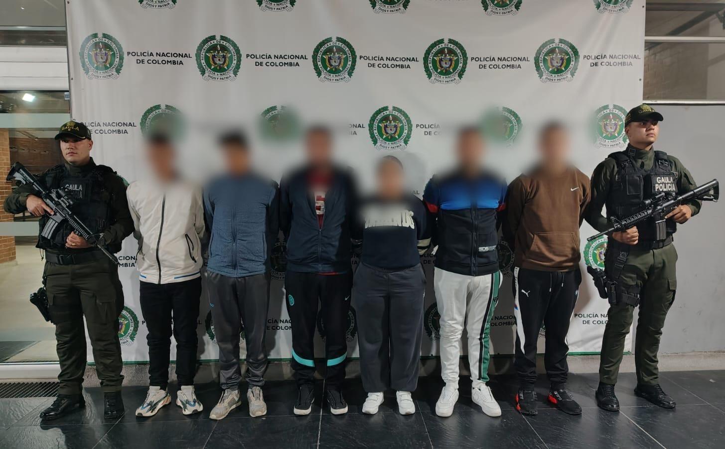 Cayó banda señalada de extorsionar y agredir sexualmente a sus víctimas en Bogotá