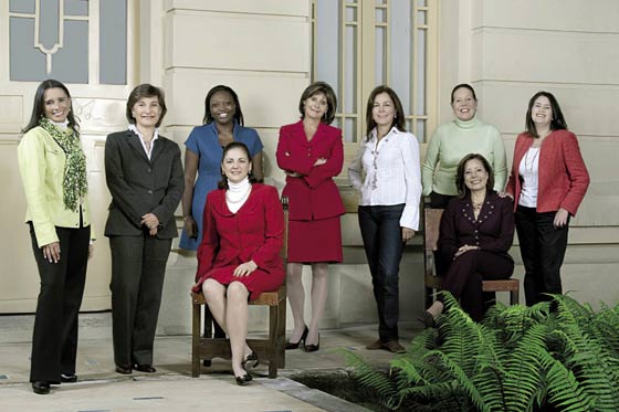 Las mujeres de la era Uribe
