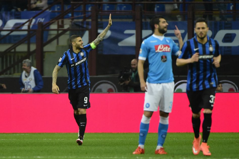Inter venció al Napoli y lo aleja de la pelea por el ‘scudetto’