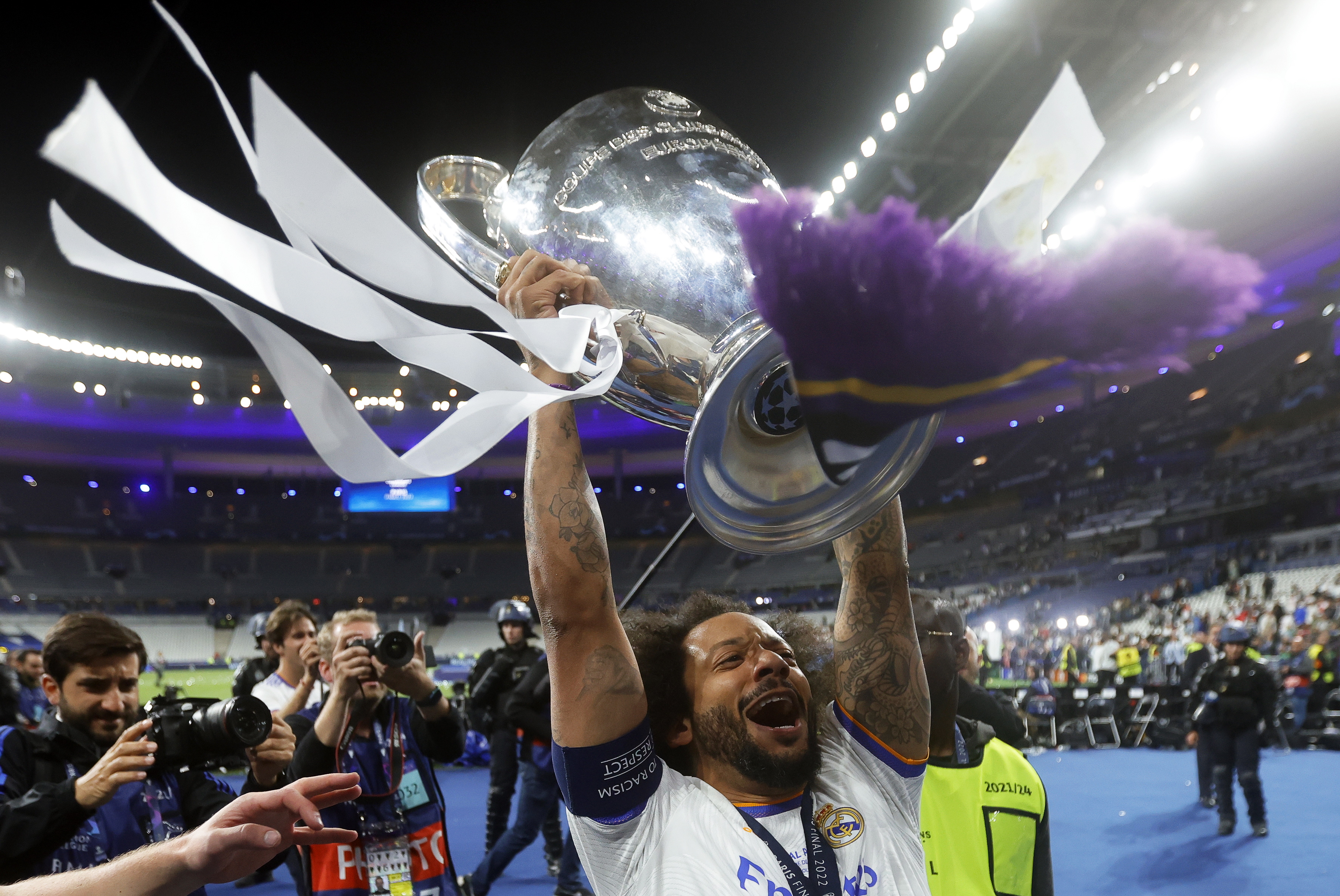 Marcelo llega a Olympiacos después de ganarlo todo con Real Madrid