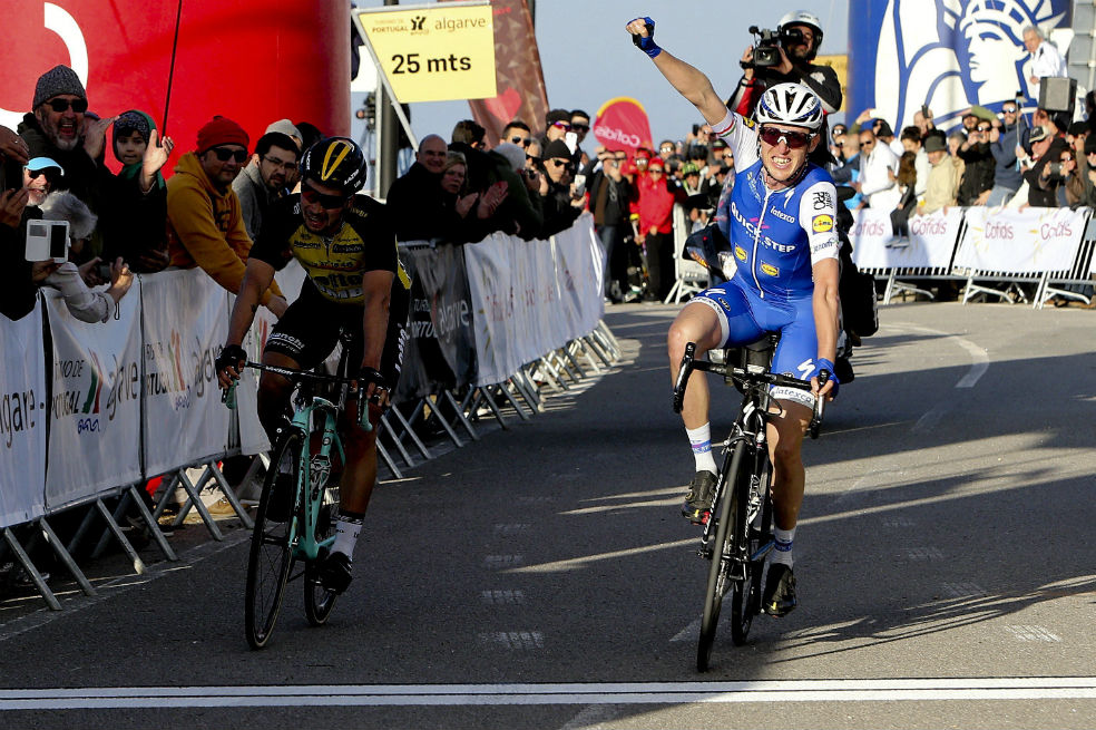 Daniel Martin ganó la segunda etapa y es nuevo líder de la Vuelta al Algarve