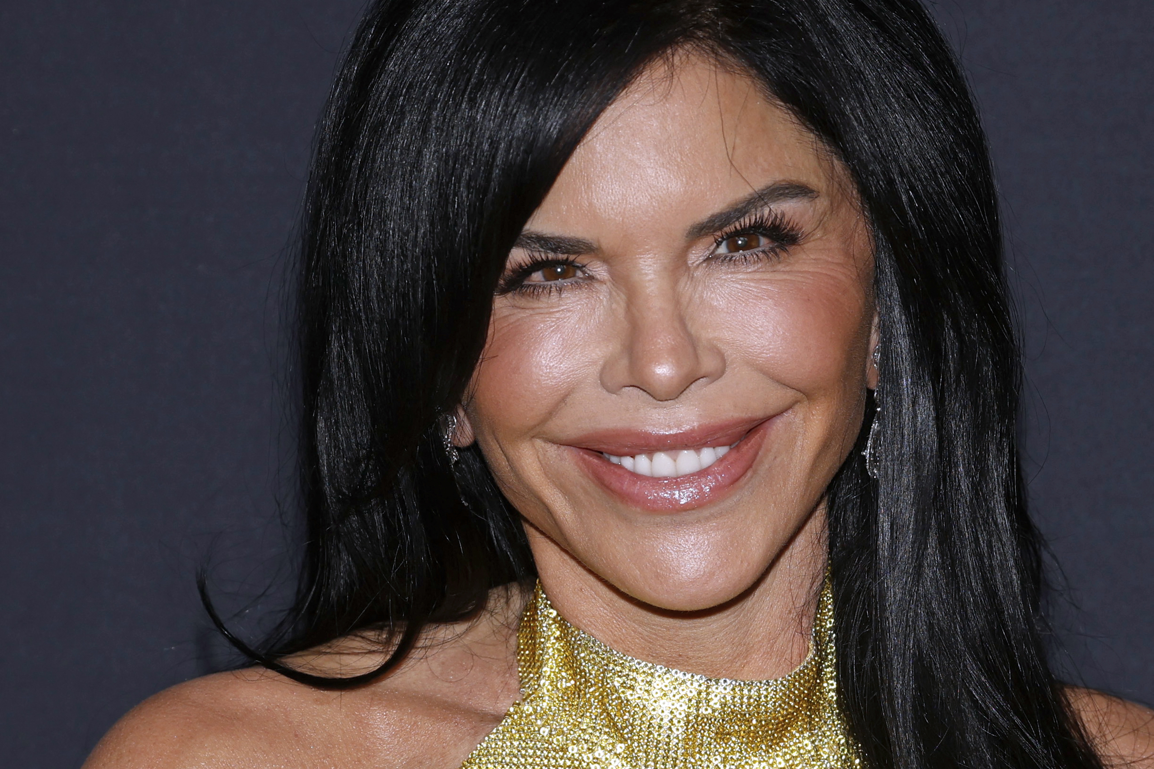 (FILES) US media personality Lauren Sanchez arrives for the Kering Foundation's second annual Caring for Women Dinner at The Pool in New York City on September 12, 2023.