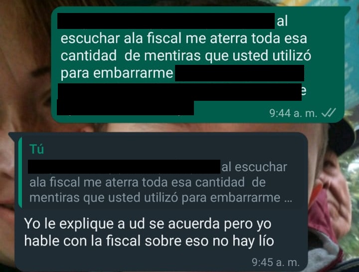 Conversación por WhatsApp 2.