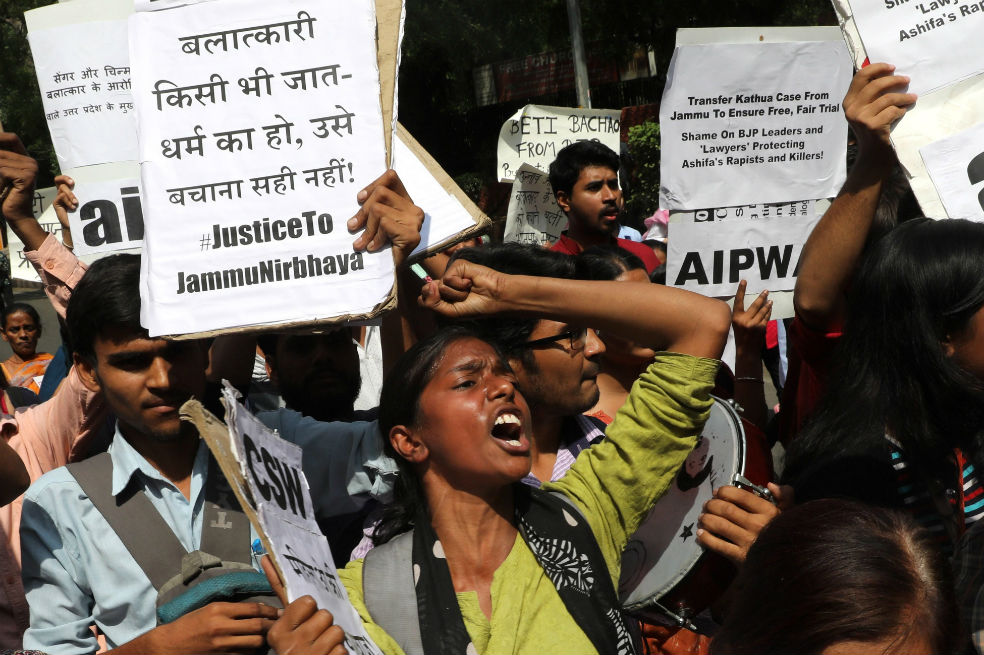 Protestas en India por casos de violación