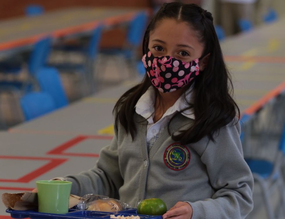 Regreso a los colegios: en un mes se abrieron 13 comedores escolares en Bogotá