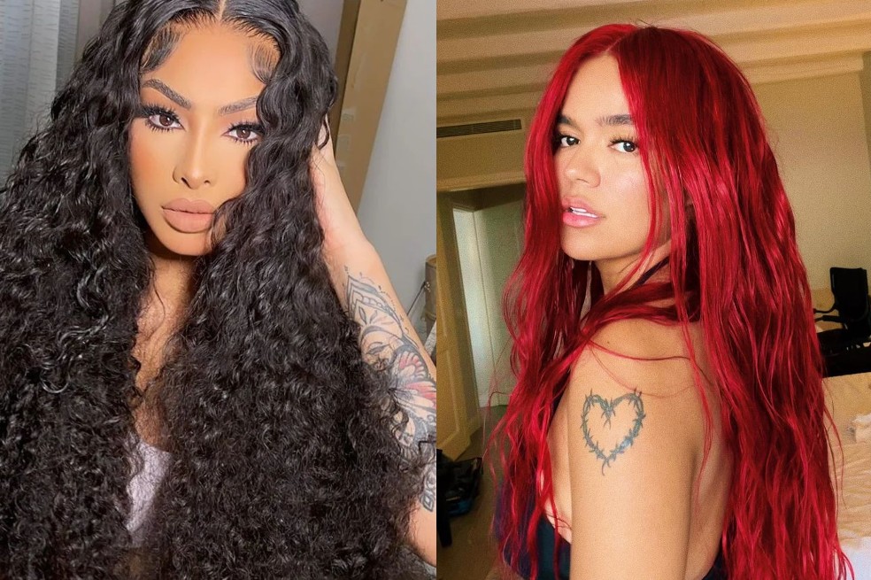 Yailin, esposa de Anuel, volvió al pelo rojo y la compararon con Karol G