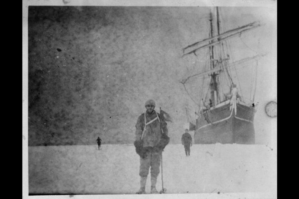 Las fotos halladas en la Antártida 100 años después de haber sido tomadas