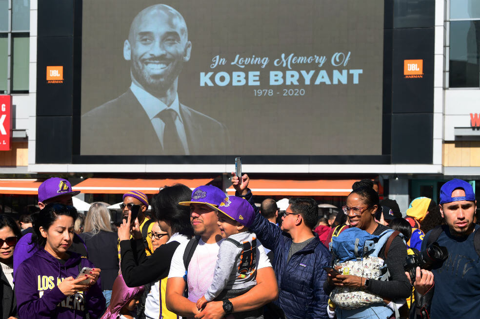 La NBA pospone el juego entre los Lakers y Clippers tras la muerte de Kobe Bryant