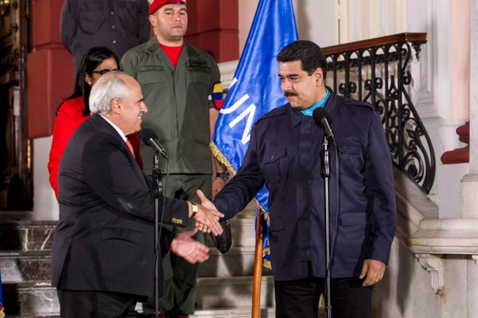 Samper respalda a Maduro ante posible intento de golpe de Estado en Venezuela