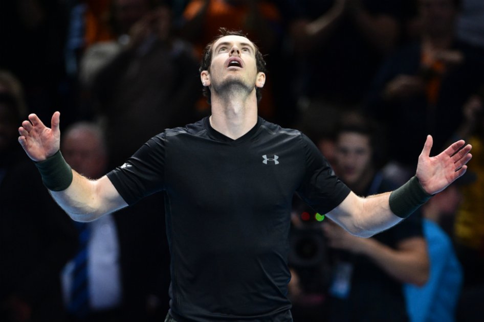 Murray espera en la final al japonés Kei Nishikori o al serbio Novak Djokovic. / AFP