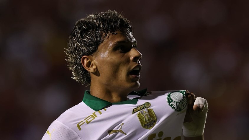Video: así fue el gol de Richard Ríos que le dio la victoria a Palmeiras