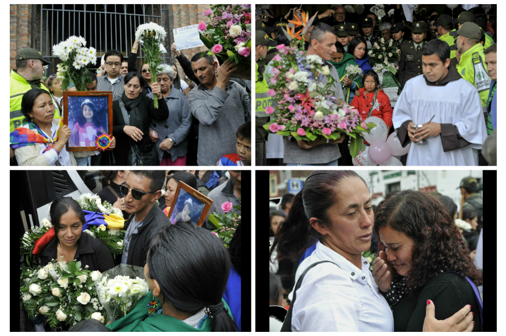 En imágenes: El último adiós a Yuliana Samboní