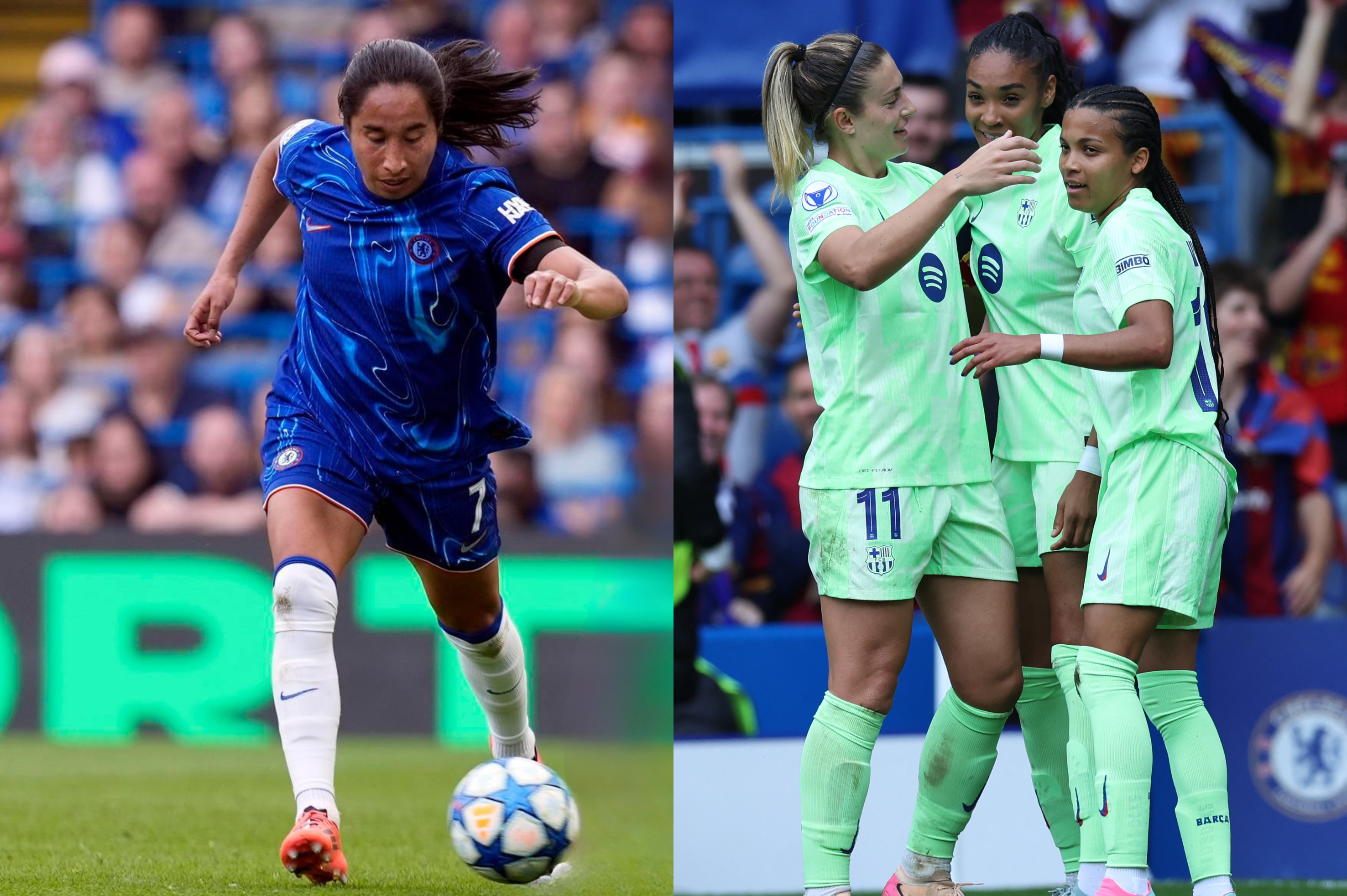 ¡Otra paliza al Chelsea de Mayra Ramírez! Barcelona, a la final de la Champions