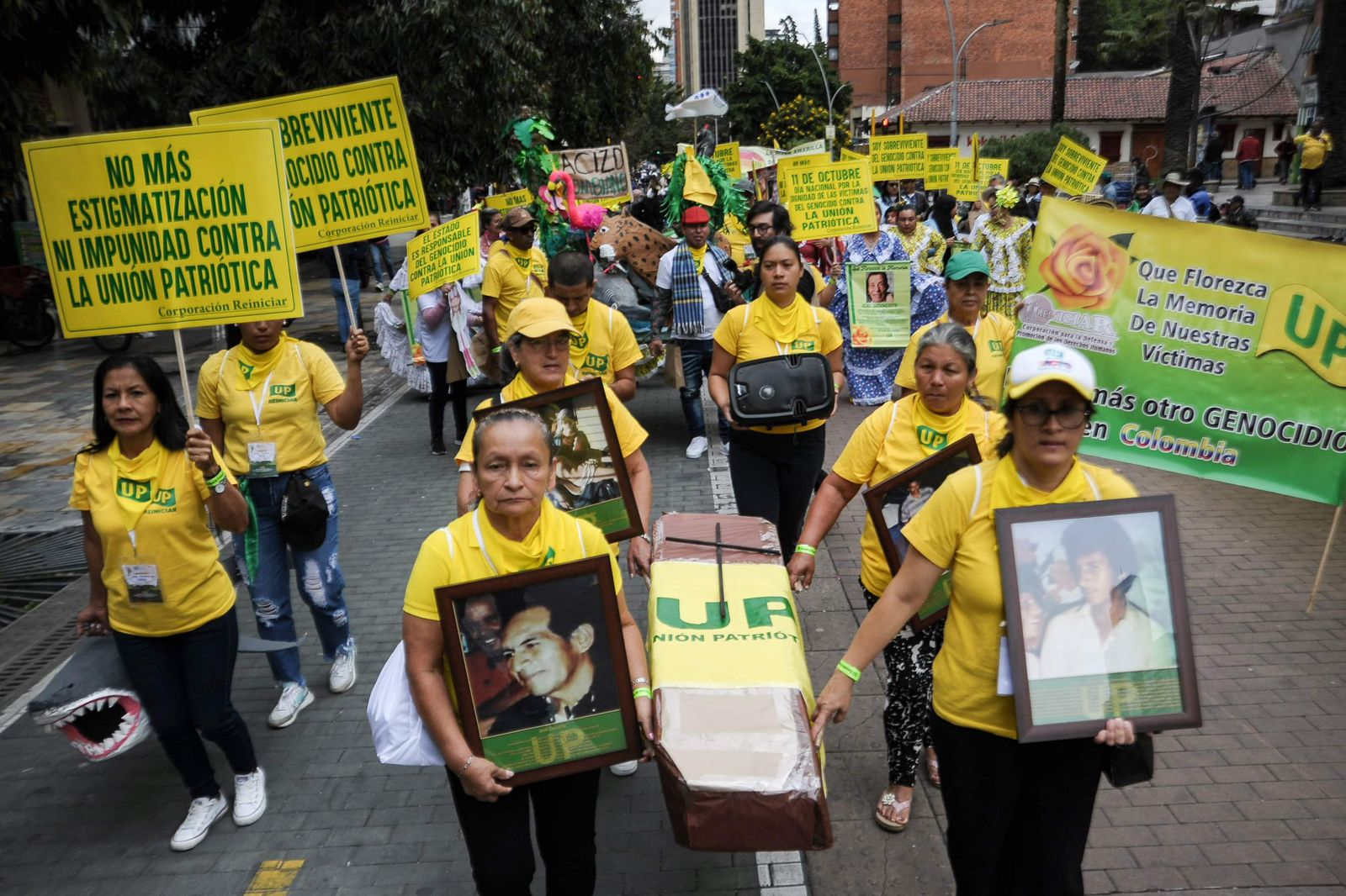 En Fotos: el Día Nacional por la Dignidad de las Víctimas del Genocidio de la UP