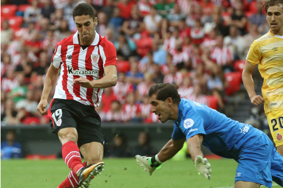 Espinosa y Mojica actuaron en la derrota del Girona ante Athletic Bilbao